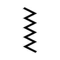 Vertical Zigzag line Unicode