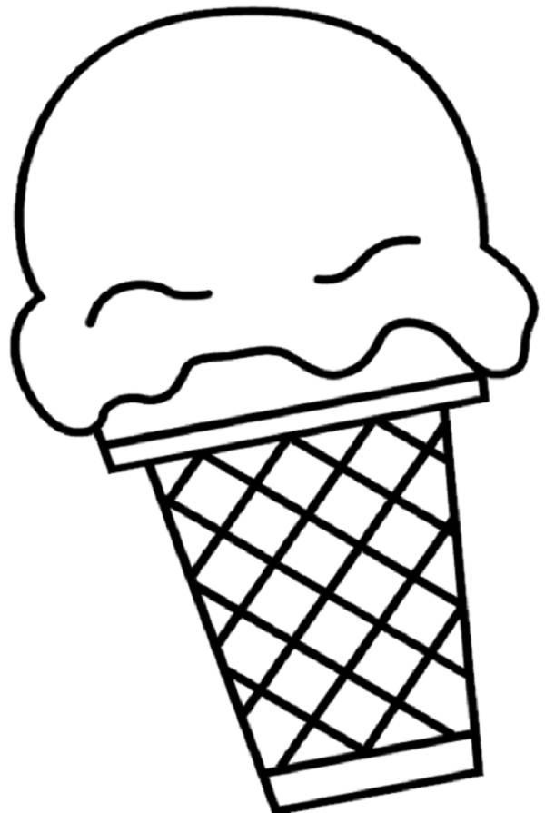 Free Printable Coloring Pages Ice Cream Cones