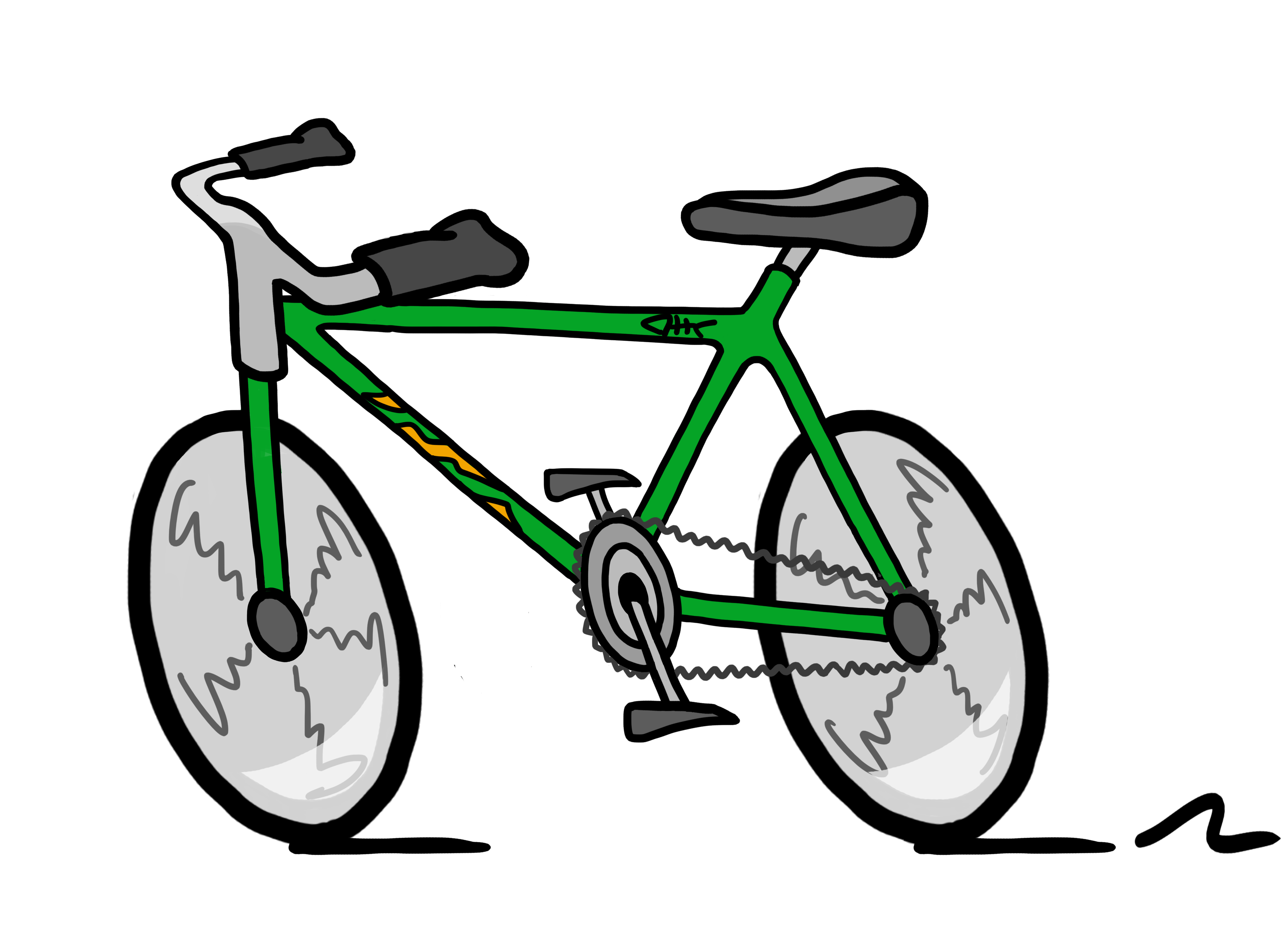 Bike Clip Art - Tumundografico