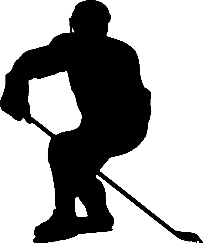 Hockey Player Clip Art