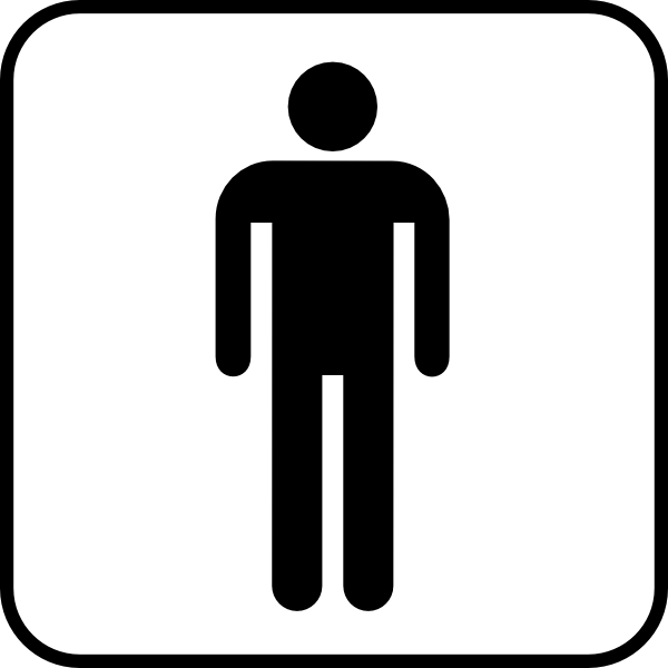 Toilet Men Clip Art - vector clip art online, royalty ...