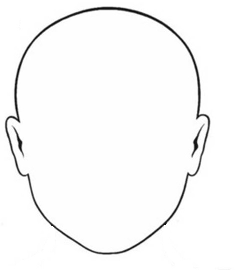 Blank Faces Drawing Page Printable Crafthubs ClipArt Best ClipArt