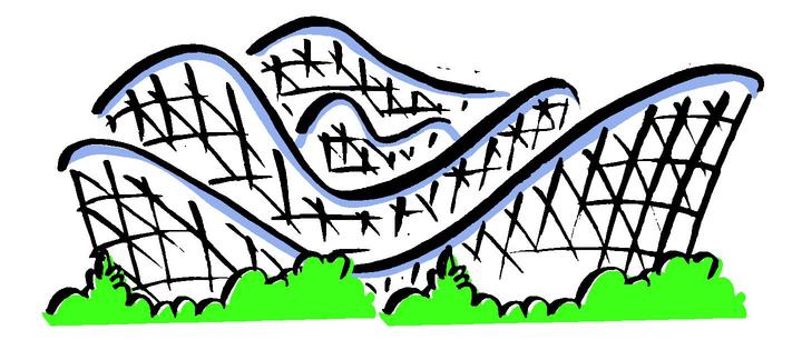 Roller Coaster Clipart