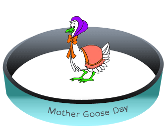 Mother goose day clipart