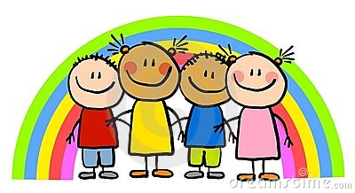 Kids friends clipart