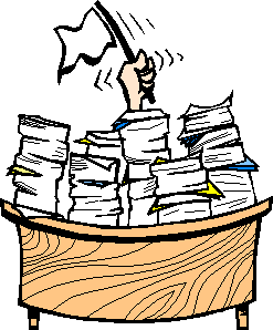 stacks of paperwork clipart of children