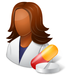 Free Icons: Medical Pharmacist Female Dark Icon | Business | Icons ...