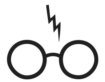 Harry potter lightning bolt clip art