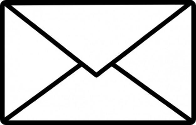 open envelope clipart
