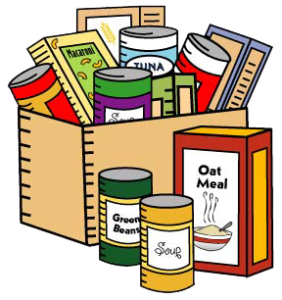 Food pantry donations welcome clipart