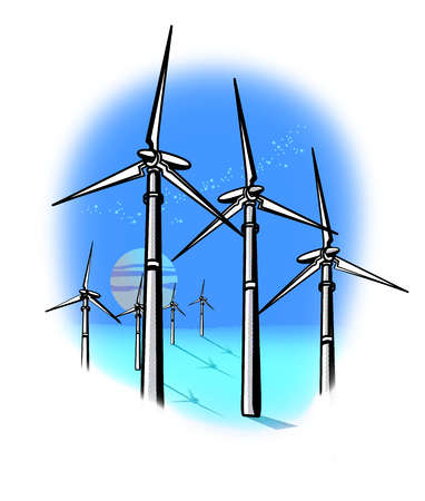 Wind Turbine Cartoon - ClipArt Best