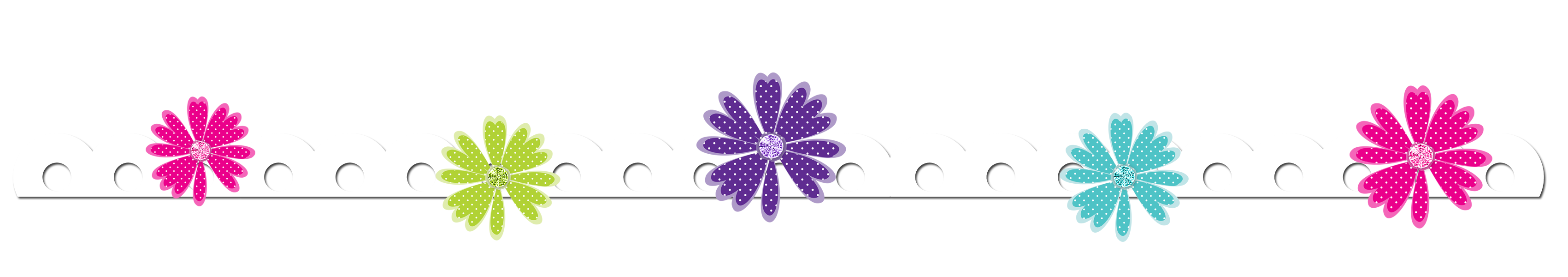 Lilac Flowers Border Clip Art – Clipart Free Download