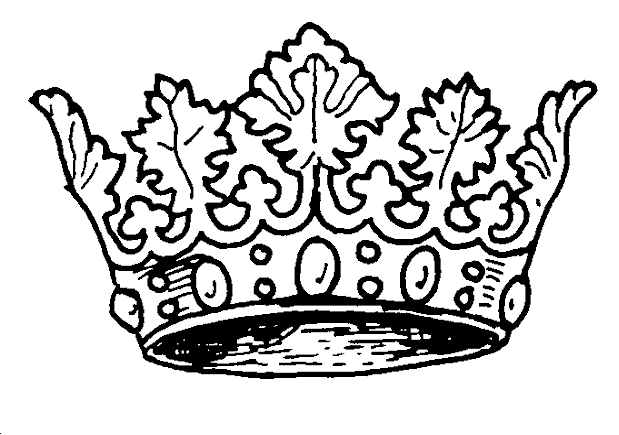 Crown Coloring Pictures