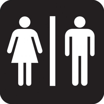 Toilet sign, Map icons and Risto Vector