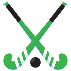 Clipart field hockey sticks