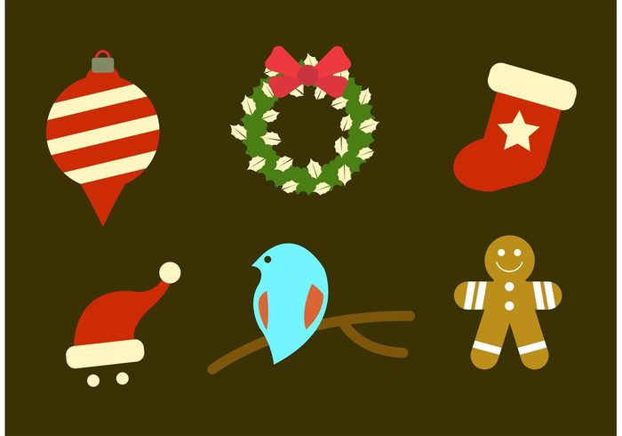 Simple Christmas Vector Icons - Download Free Vector Art, Stock ...