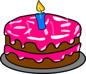 Art cake birthday cake clipart 4 cakes - Clipartix