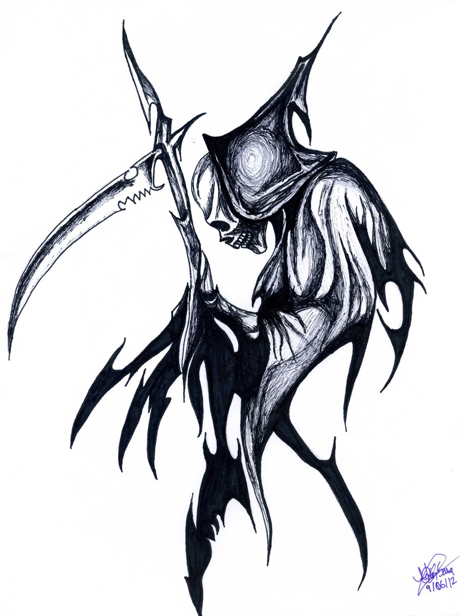 Grim Reaper Tribal - ClipArt Best