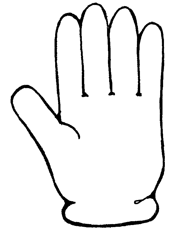 Glove clip art