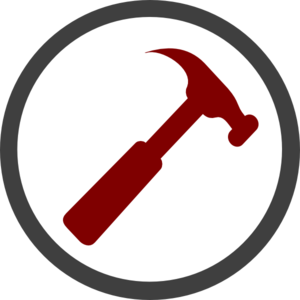 Red Hammer Clip Art - vector clip art online, royalty ...