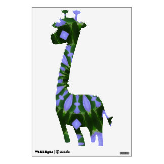 Giraffe Pattern Wall Decals & Wall Stickers | Zazzle