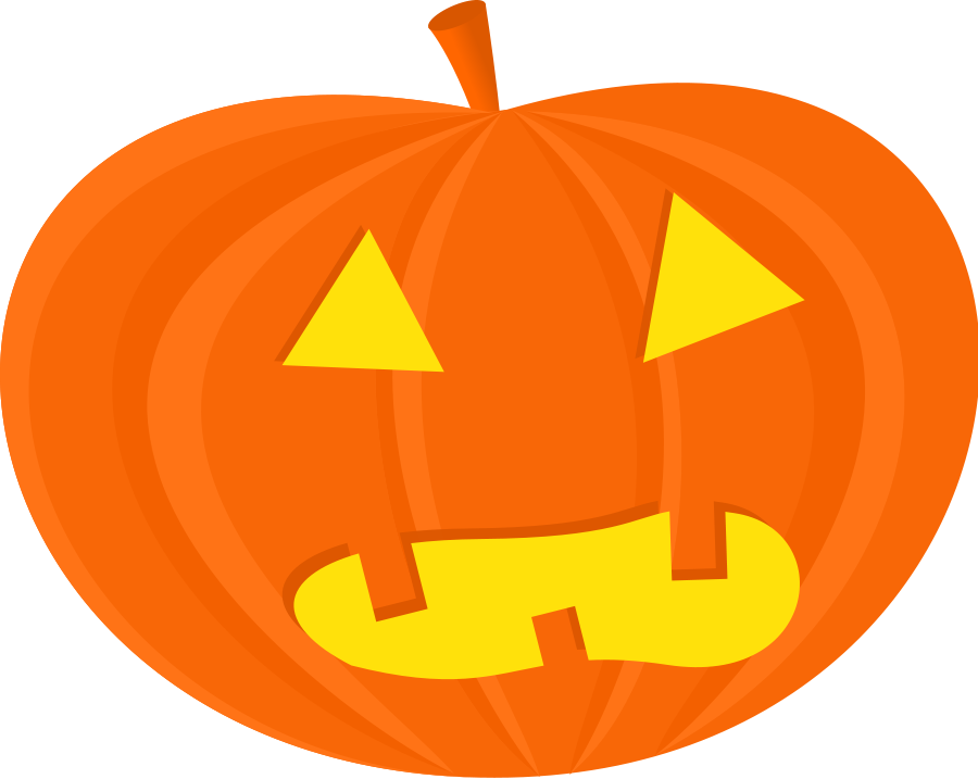 Halloween pumpkin clipart vector