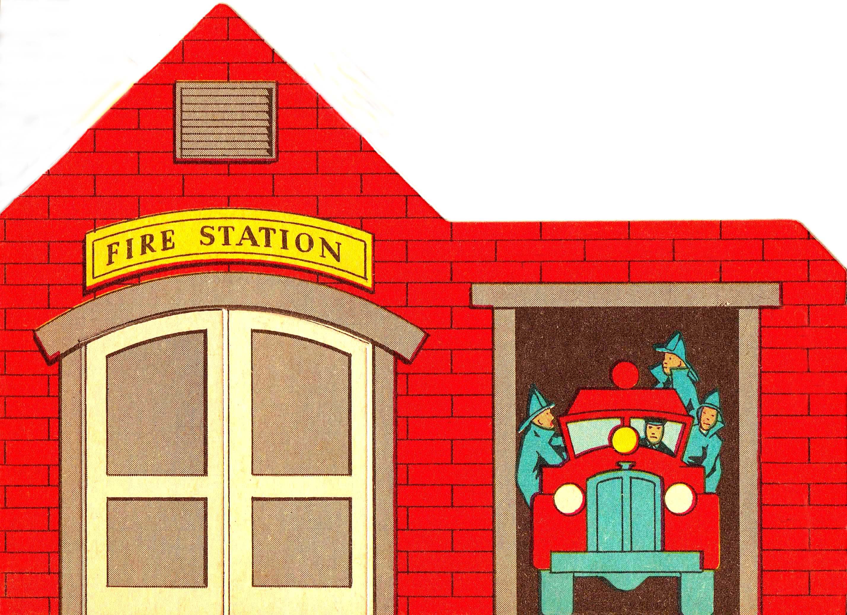 Clipart Fire Station