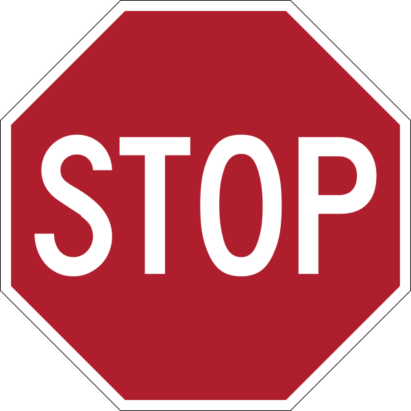 Red Stop Sign - ClipArt Best