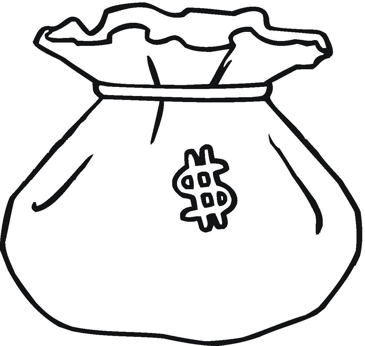 Money bag clipart free