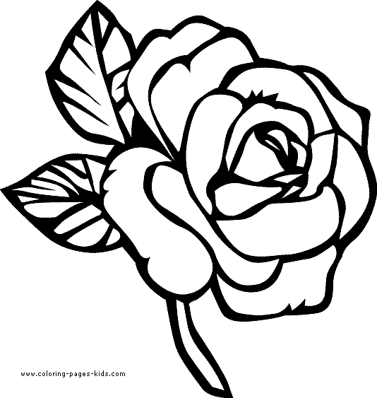 Flower Color Sheets : Coloring - Kids Coloring Pages