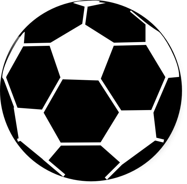 Rugby Ball Clipart Black And White - ClipArt Best