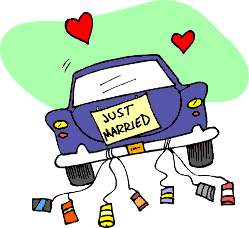 Just Married Clip Art Download