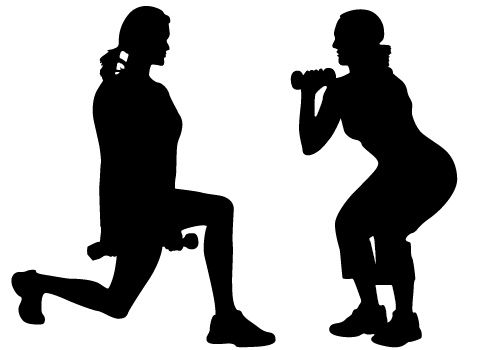 Free exercise clipart