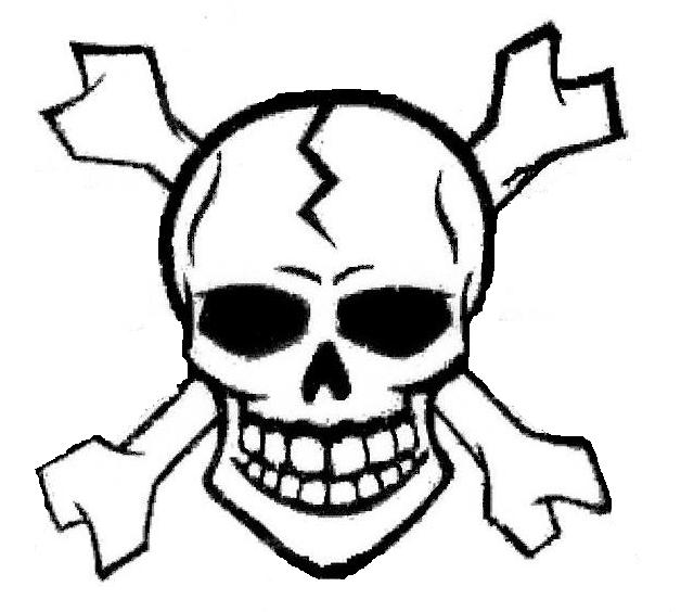 DeviantArt: More Like Skull and Cross Bones by DustinEvans