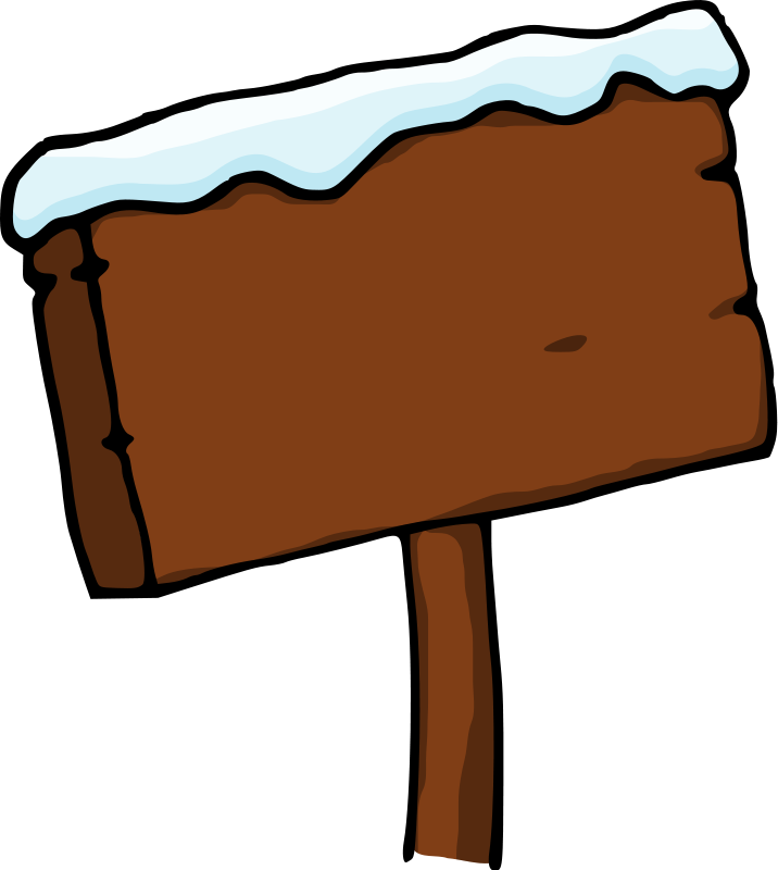 Arrow Street Wood Sign Clipart - The Cliparts