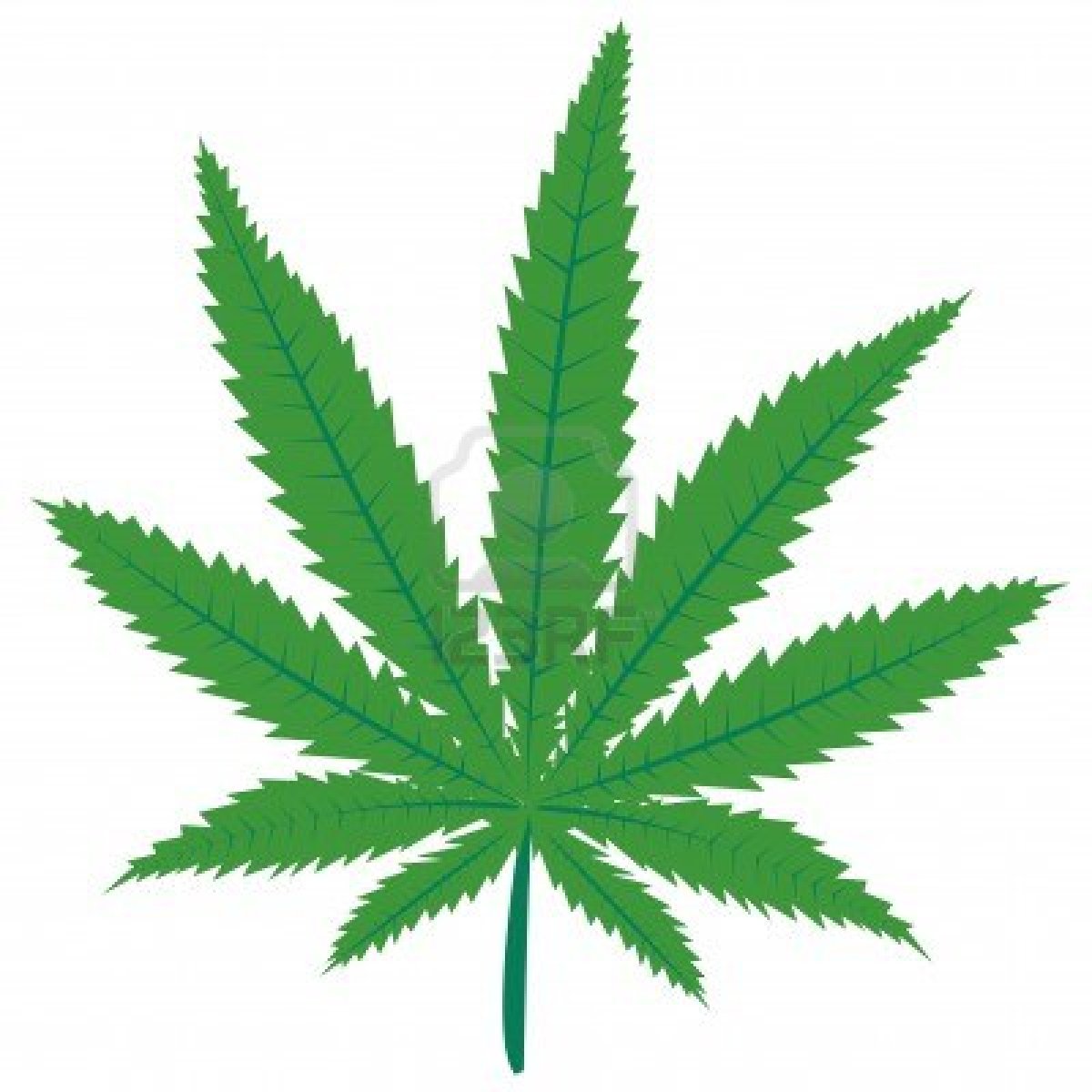 Free marijuana leaf clip art