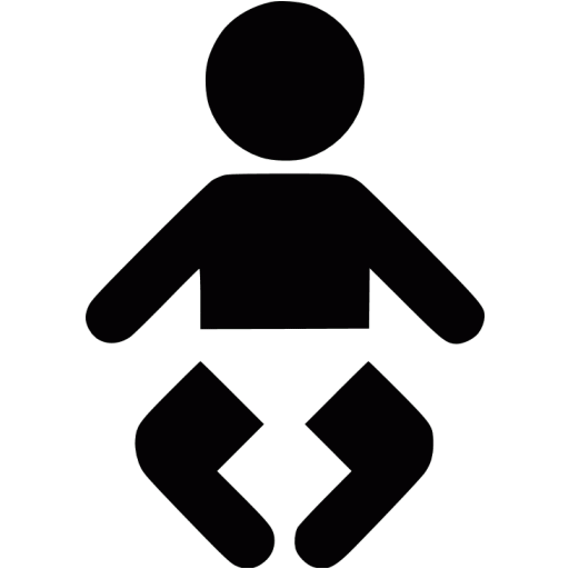 Black baby icon - Free black baby icons