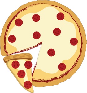 Pizza cartoon clipart