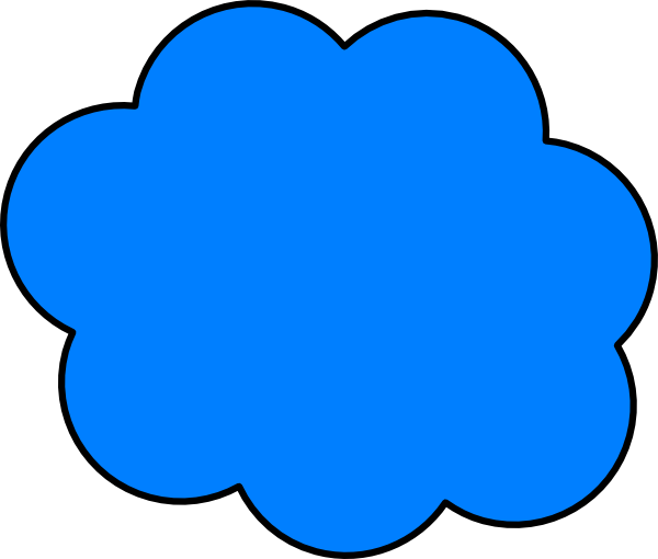 Colourful Cloud Cartoon Clip Art – Clipart Free Download