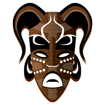 African Mask Clipart