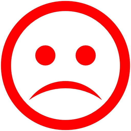 Free red sad icon - Download red sad icon