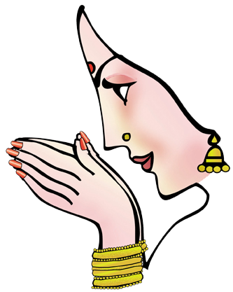 Ganpati clipart colour