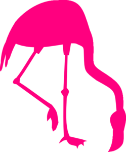 Flamingo clipart black and white free clipart images 3 - Clipartix