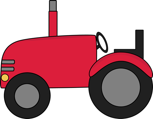 Free farm tractor clipart