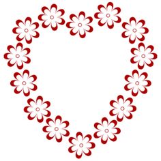 Clipart Heart Border Two Hearts Design Heart