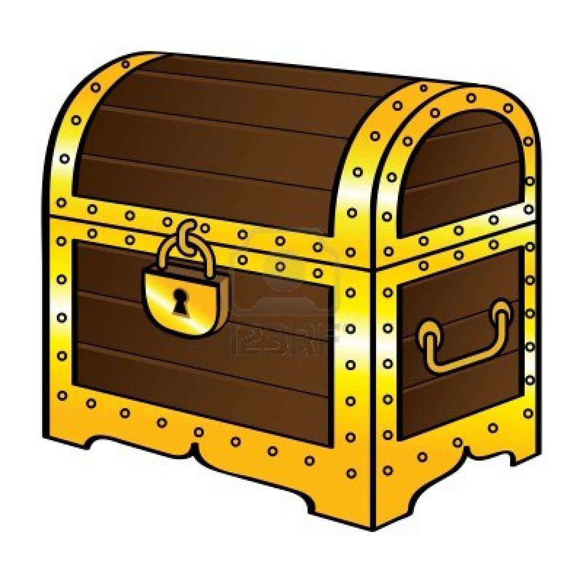 Free clipart treasure chest