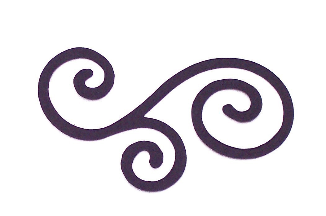 Scroll artwork clipart