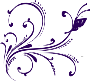 Purple Butterfly clip art - vector clip art online, royalty free ...