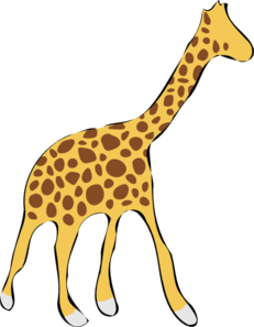 Giraffe Line Art - ClipArt Best