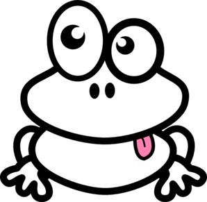 Funny Frog Clip Art - vector clip art online, royalty ...